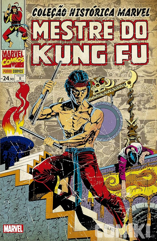 Coleção Histórica Marvel: Mestre do Kung Fu Vol. 8