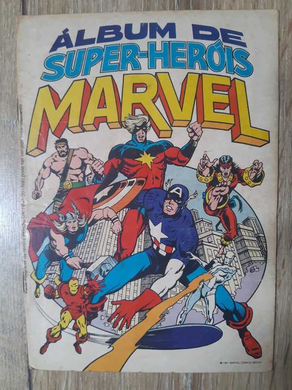 Álbum de Heróis Marvel